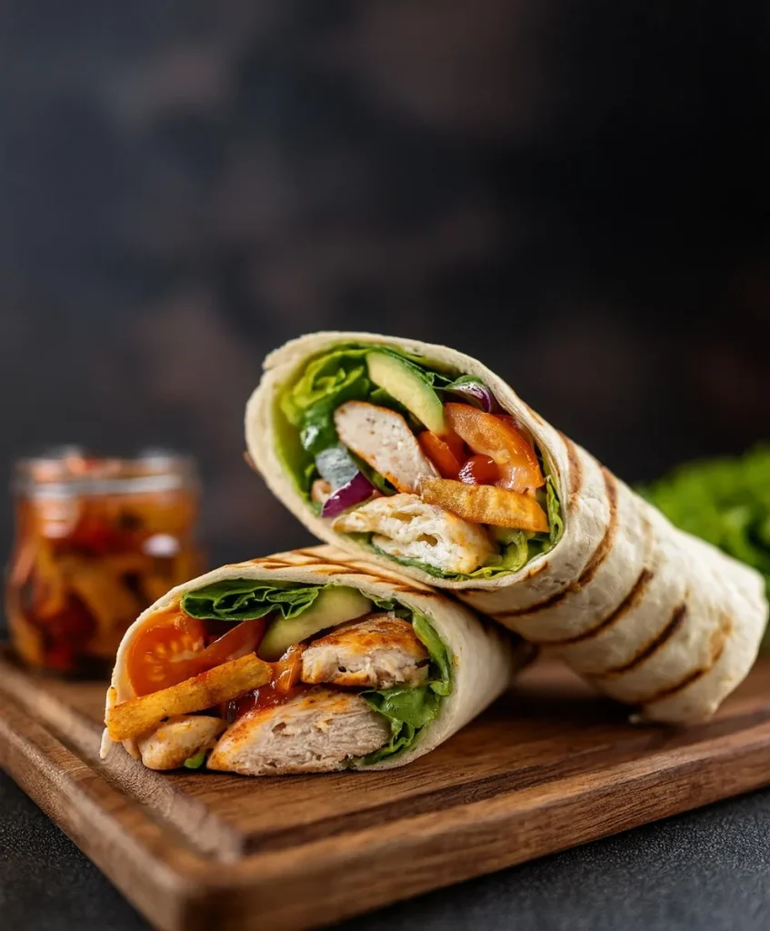 BBQ Chicken Wrap Recipe