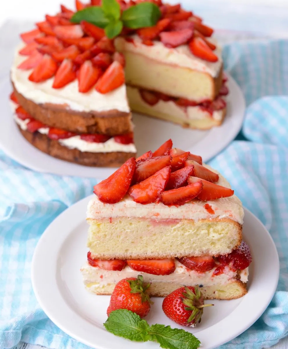 Strawberry Cake Recipe